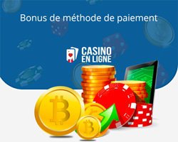 Bonus de méthode de paiement du Canada