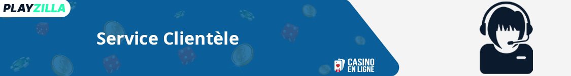 support client de playzilla casino